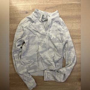 Lulu camo quarter zip